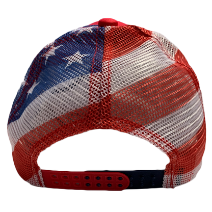 I Love My Freedom - Red TRUMP 2024 Signature Hat - 7049