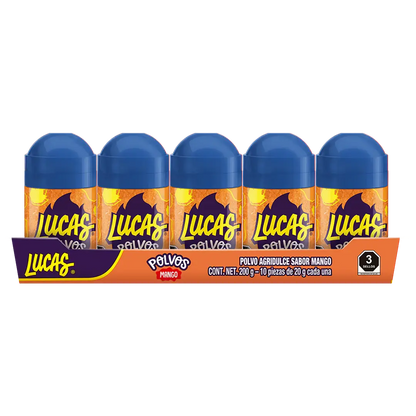 Food Crush Corp - Baby Lucas Polvo Mango Mexican Candy (Cases of 10)