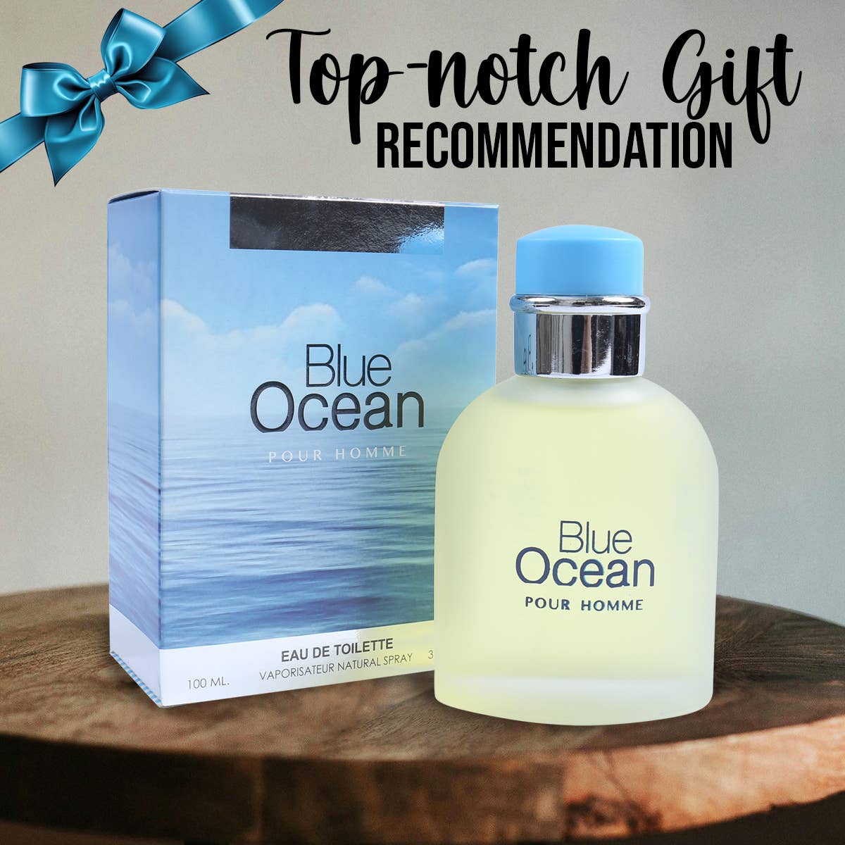 MYS Wholesale Inc - Blue Ocean Eau de Toilette Spray Cologne For Men