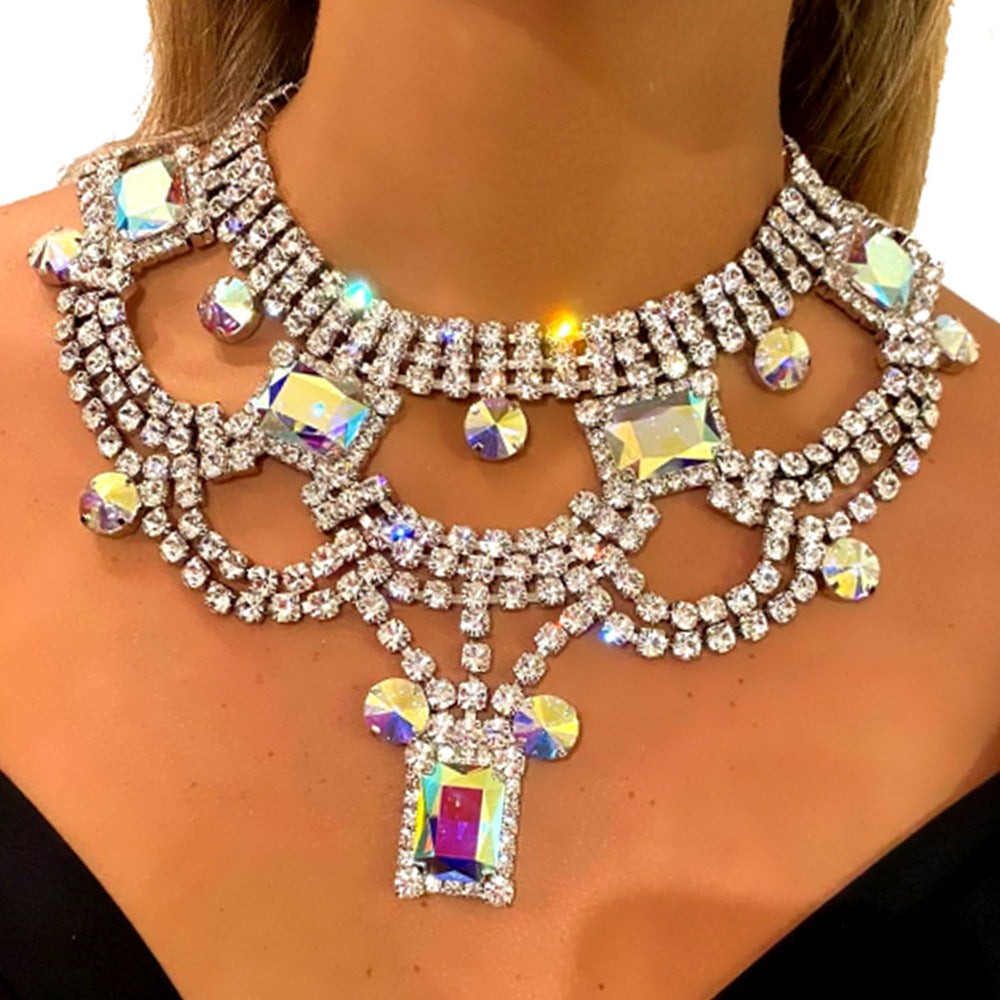 Trendy Sexy Multi-layer Luxury Necklace Personal Accessories