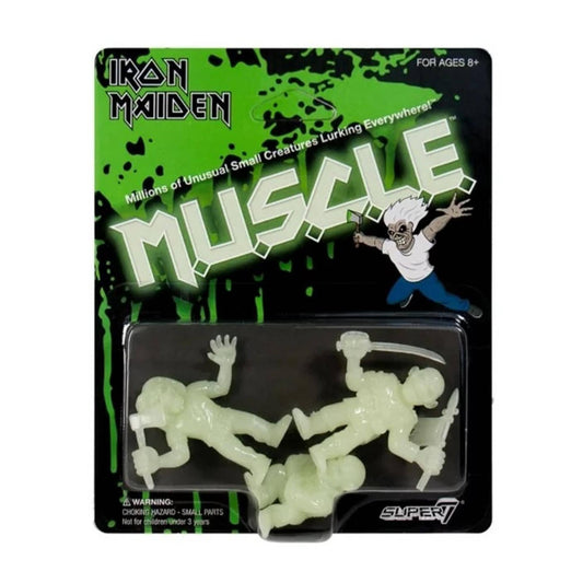 Toynk - Iron Maiden M.U.S.C.L.E. Glow in the Dark Mini-Figure Set