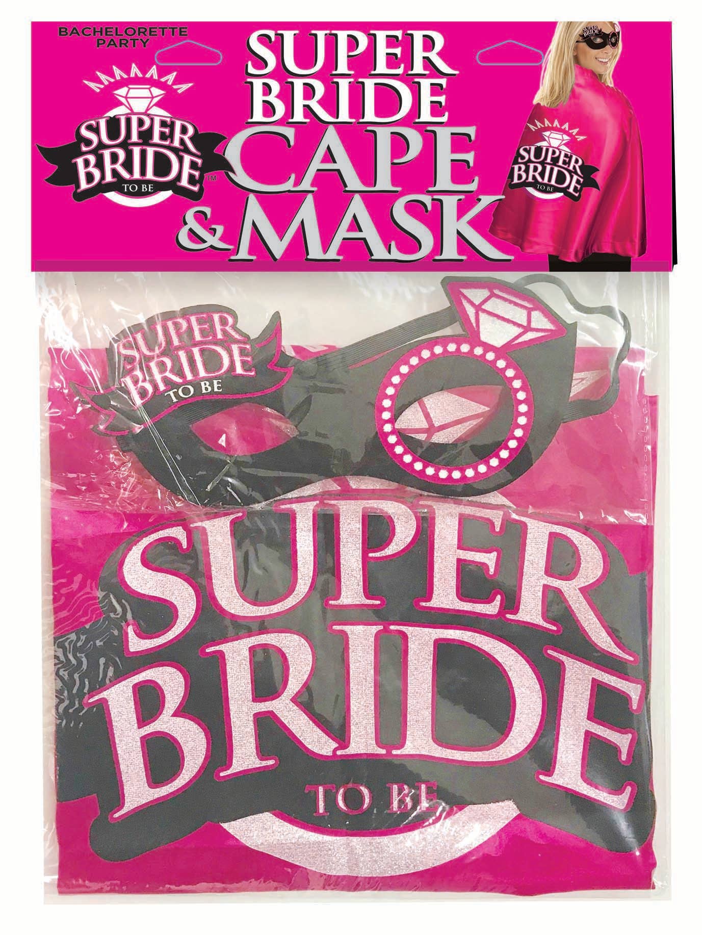 Little Genie Productions - *** SALE*** Super Bride Cape and Mask Set