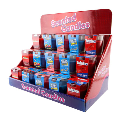 Cannatron - Hershey’s Assorted Fruits Candle Display – 3oz – 15ct