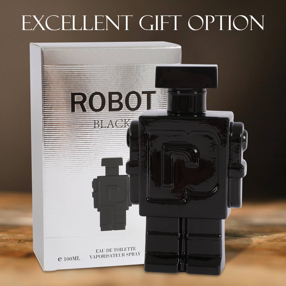 MYS Wholesale Inc - Robot Black Spray Cologne Eau De Toilette for Men