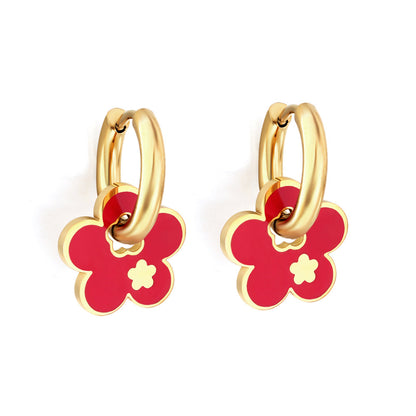 All-match Plum Earrings For Women