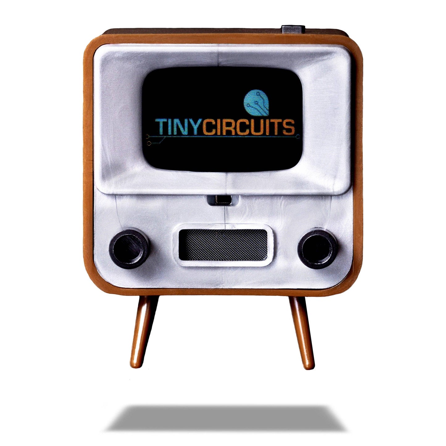 TinyCircuits - TinyTV® 2 with Tiny Remote: Brown