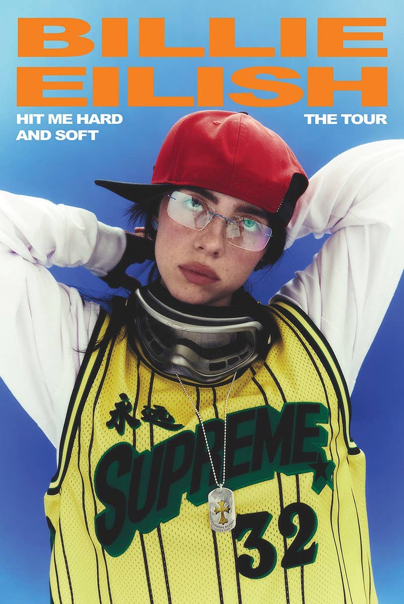 Posters Wholesale - Billie Eilish Hit Me Hard Tour: Cardboard Back & ClearBag