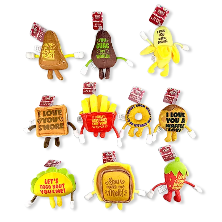 Novelty Closeout - Food Fun Super Plush Animal Assortment: Closeout Price