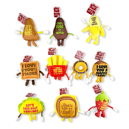 Novelty Closeout - Food Fun Super Plush Animal Assortment: Closeout Price