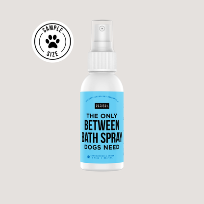 Natural Rapport - The Only Between Bath Spray Dogs Need - Amber & Sandalwood: 8 ounce