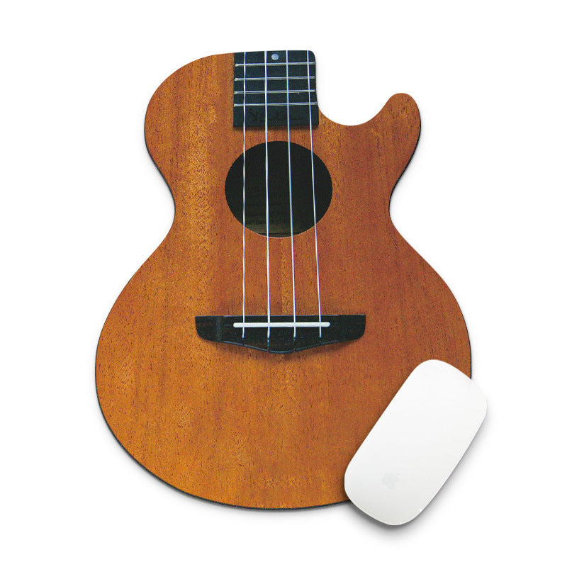 Computer guitar mouse pad