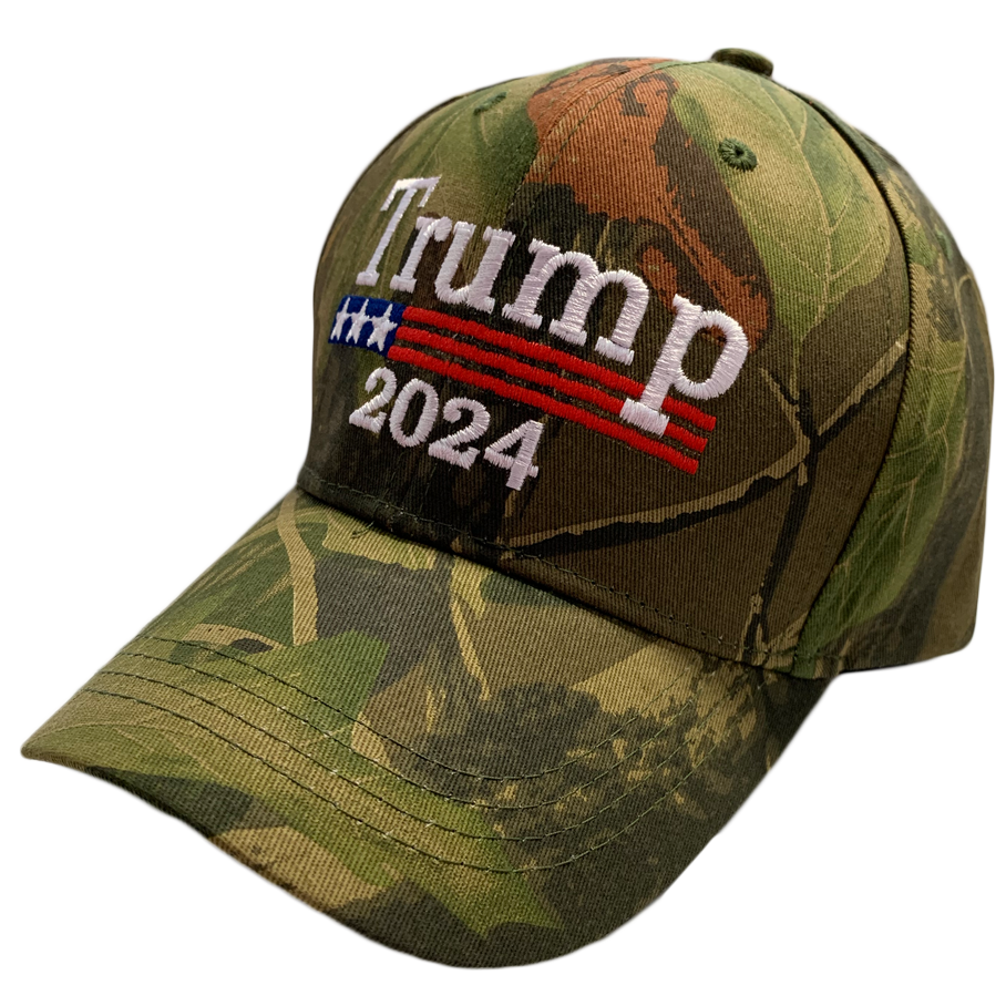 I Love My Freedom - Camo TRUMP 2024 Hat 7158