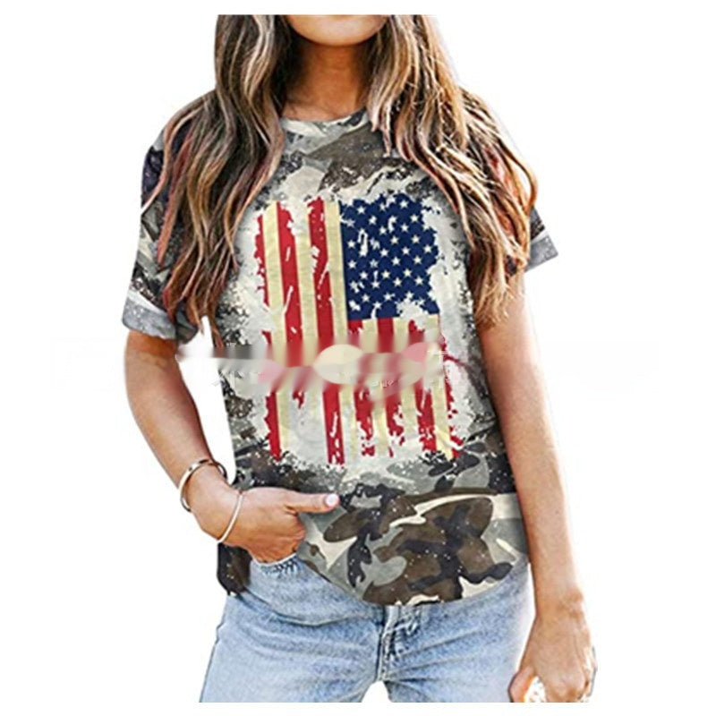 Women's Vest Independent Stand Summer Fashion Short Sleeved