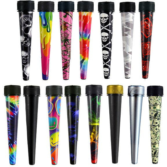 Novelty Closeout - Smokezilla Metal Cigarette Saver Assortment- 24/Pack