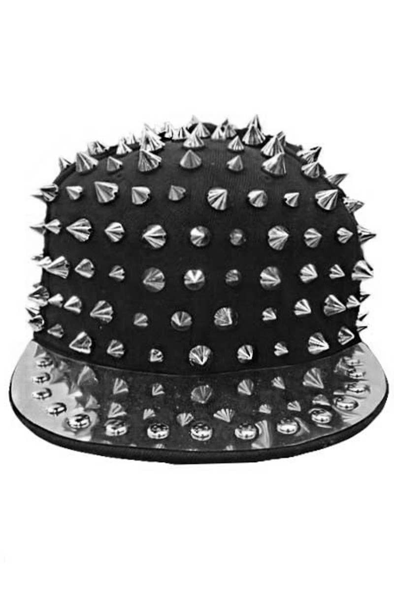 Cap Zone - Punk Rock Heavy Metal Studded Snapback: Black/Gold