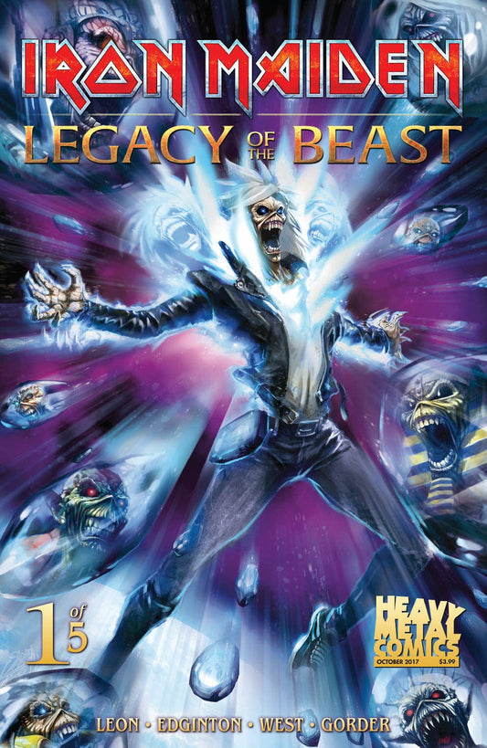 Heavy Metal - Iron Maiden Legacy of the Beast - Issue #1 - Cover A: Default Title