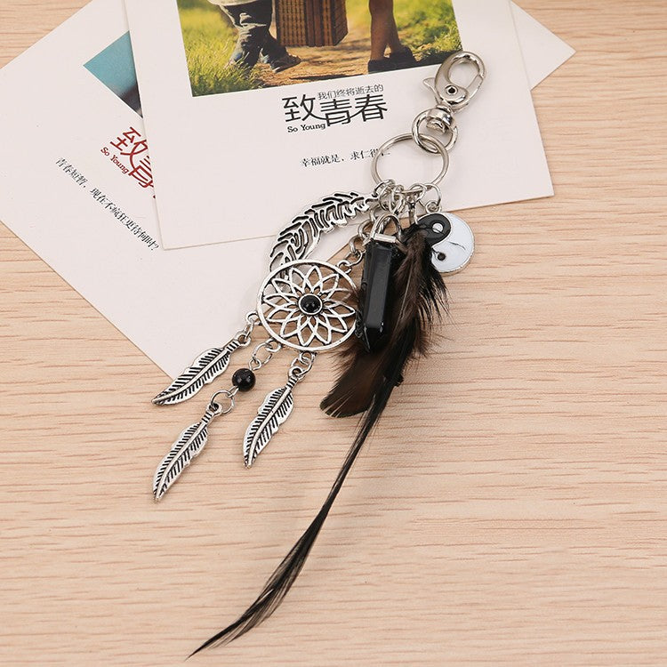 European And American Dreamcatcher Gossip Car Key Ring