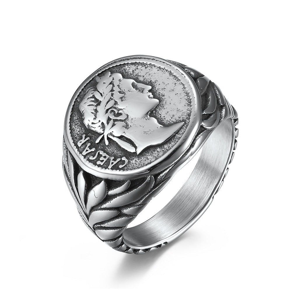 European And American Style Stainless Steel Ring