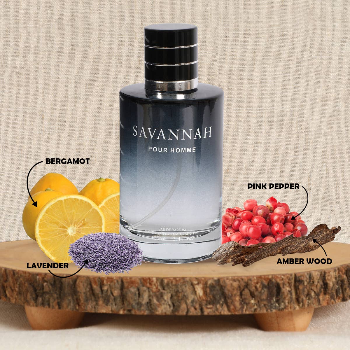 MYS Wholesale Inc - Savannah Spray Cologne Eau De Parfum for Men