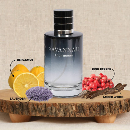 MYS Wholesale Inc - Savannah Spray Cologne Eau De Parfum for Men
