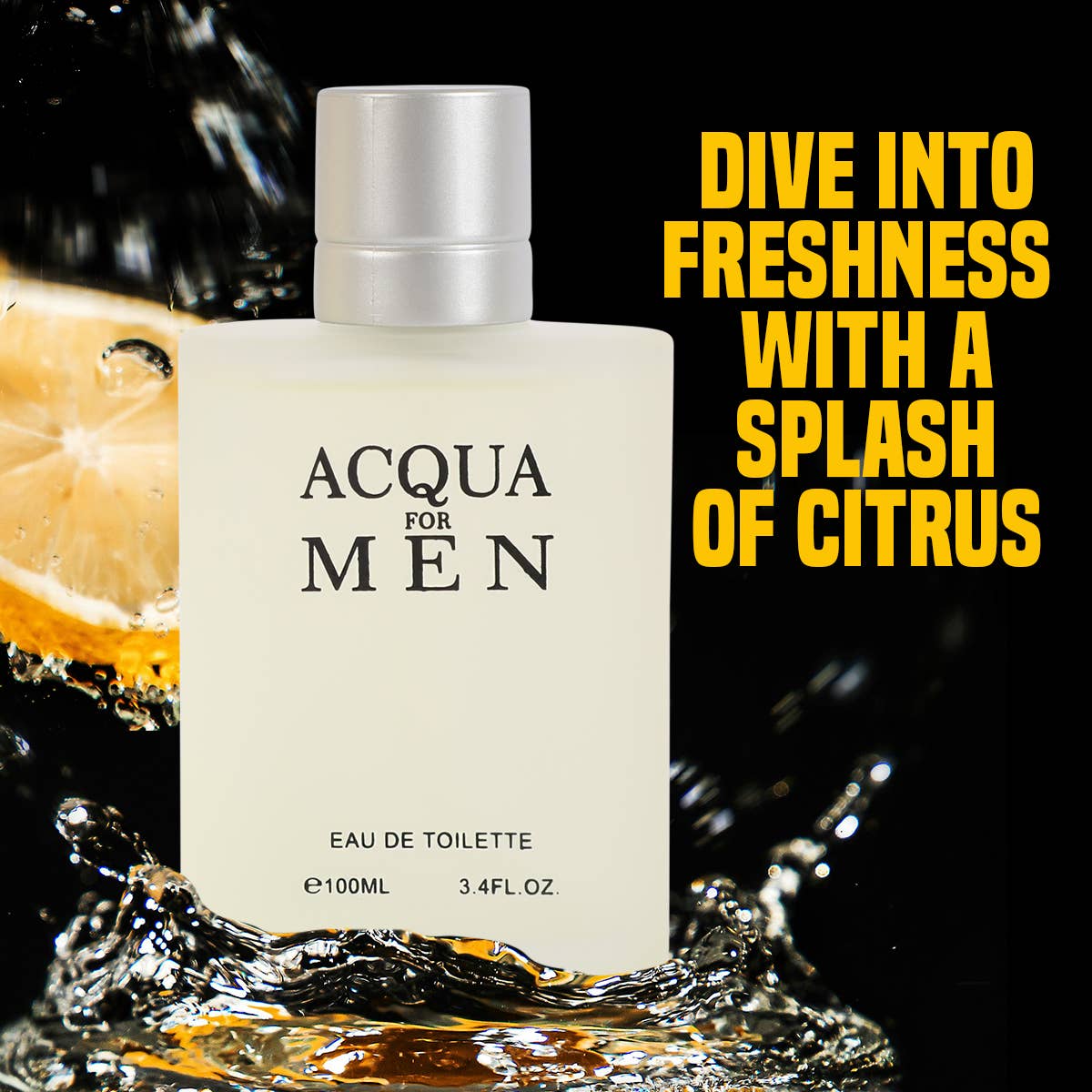 MYS Wholesale Inc - Acqua For Men Spray Cologne Eau de Toilette For Men