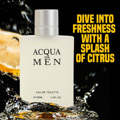 MYS Wholesale Inc - Acqua For Men Spray Cologne Eau de Toilette For Men