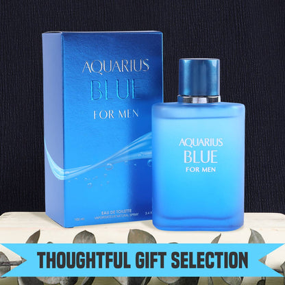 MYS Wholesale Inc - Aquarius Blue Spray Cologne Eau De Toilette For Men