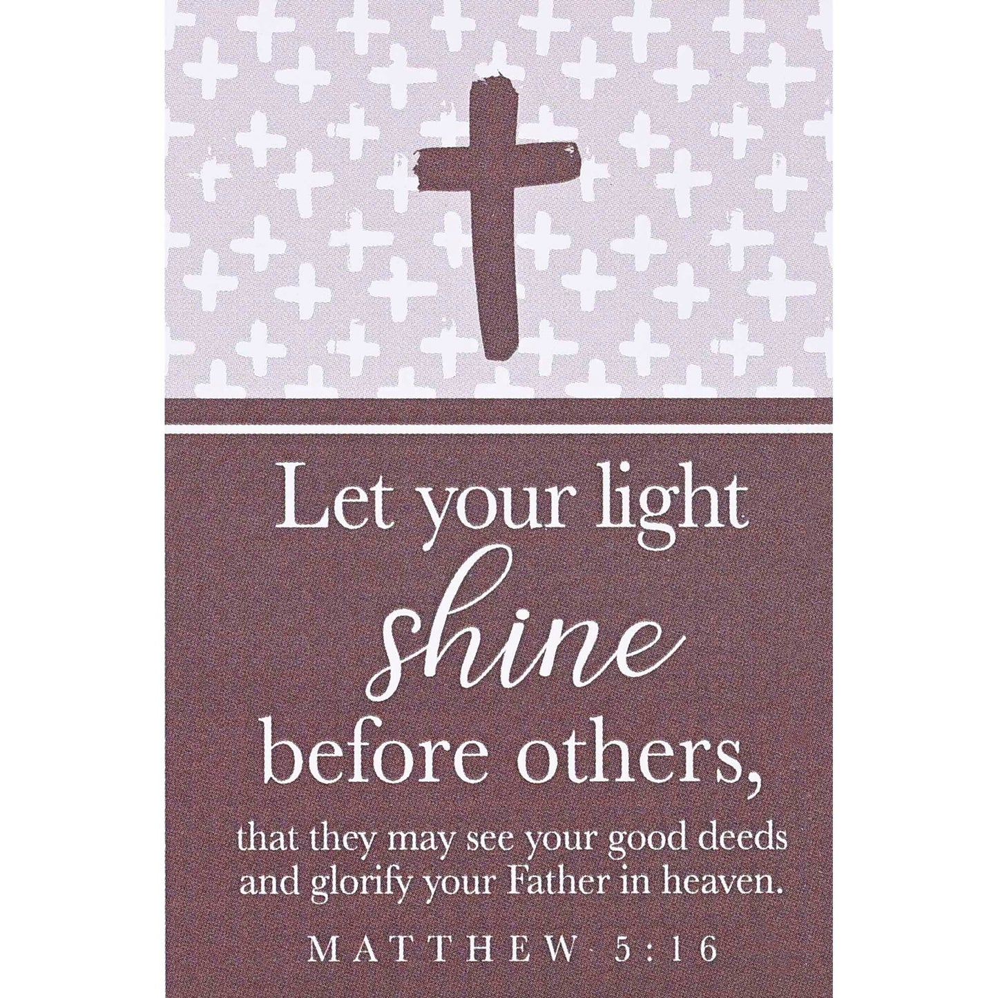 Dicksons - 👀Cross And Card Let Your Light Shine