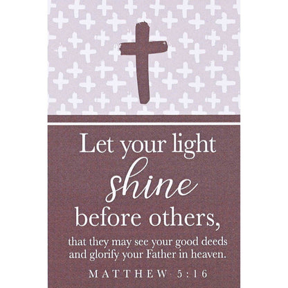 Dicksons - 👀Cross And Card Let Your Light Shine