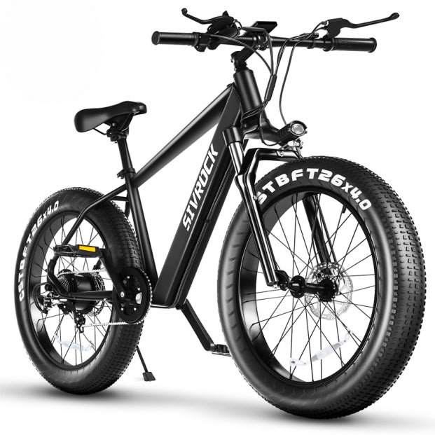 Sivrock Professional Electric Bike For Adults, 26 X 4.0 Inches Fat Tire Electric Mountain Bicycle, 1000W Motor 48V 15Ah Ebike For Trail Riding, Excursion And Commute, UL And GCC Certified