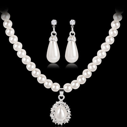 Fashion Personality Necklace And Earrings Suite