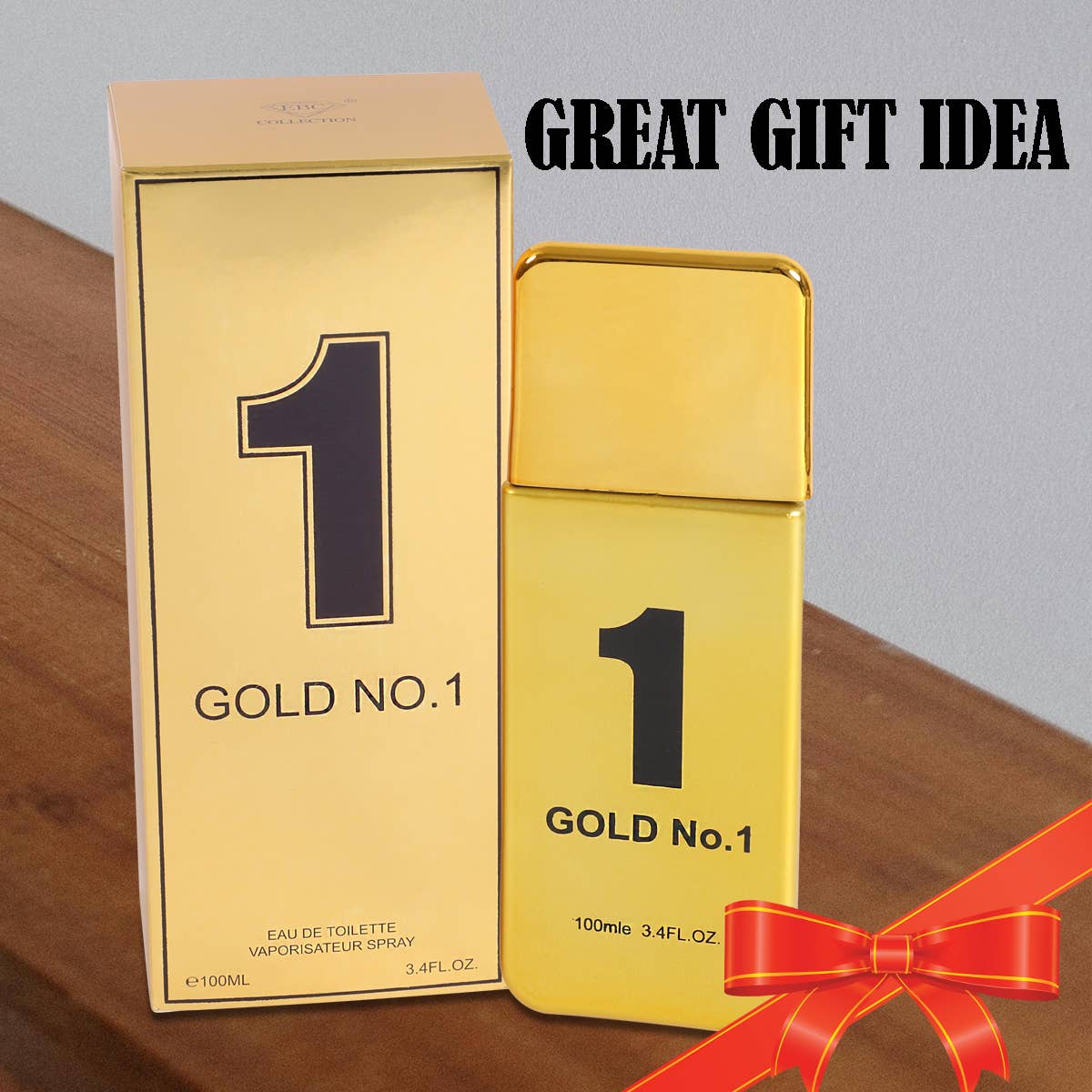 MYS Wholesale Inc - Gold No. 1 Eau de Toilette Spray Cologne For Men