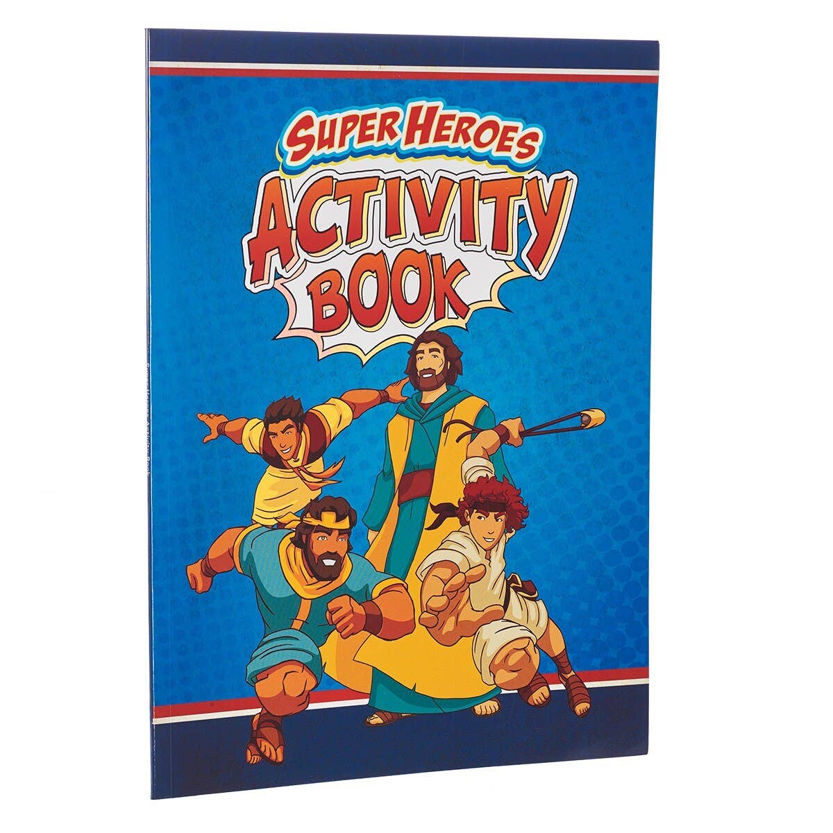 Christian Art Gifts - Kid Book Super Heroes Activity Book Softcover