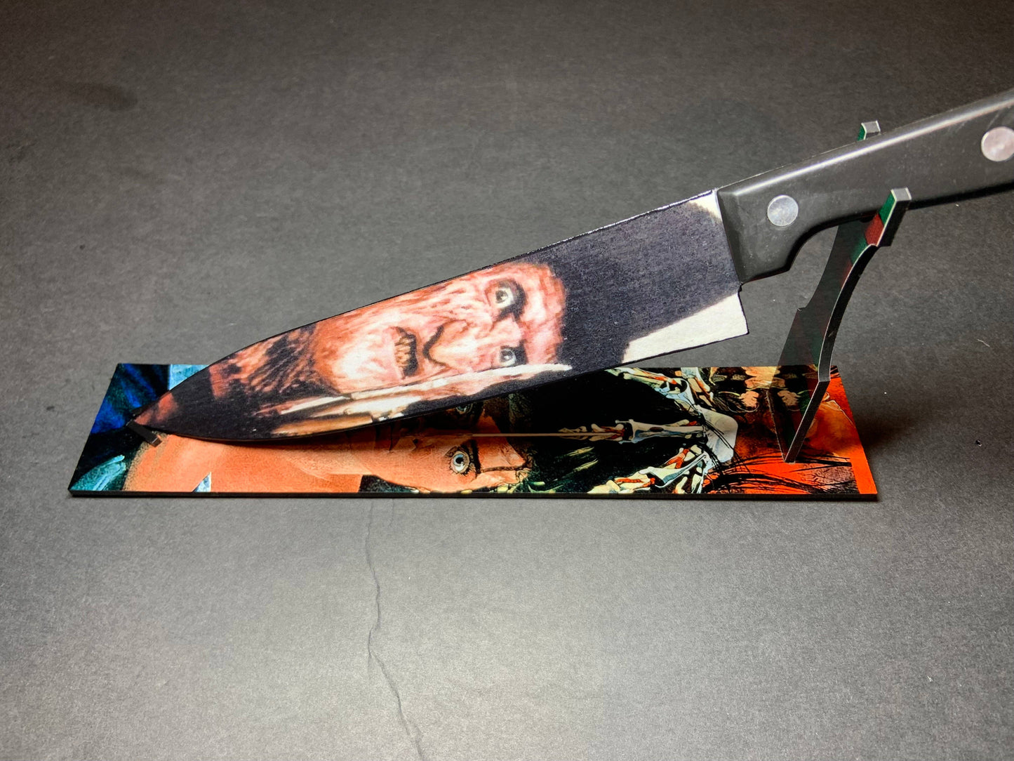 Dead Dave Designs - Freddy Krueger Kitchen Knife With/Without Sublimated Stand: Knife W Stand