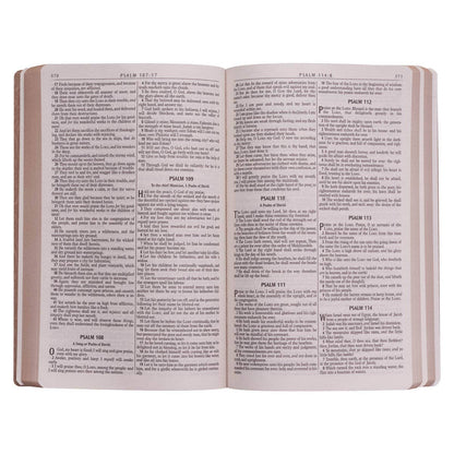 Christian Art Gifts - KJV Bible Gift & Award Faux Leather, Tan