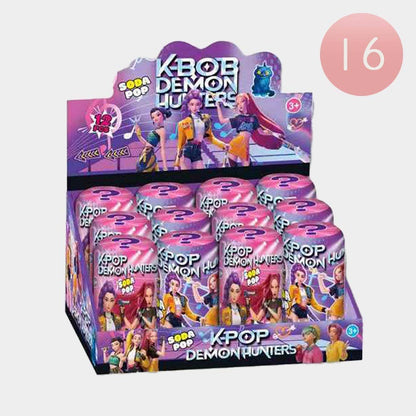Sensibling Corp. - 16PCS - Kpop Demon Hunters Character Figure Blind Surprise Box