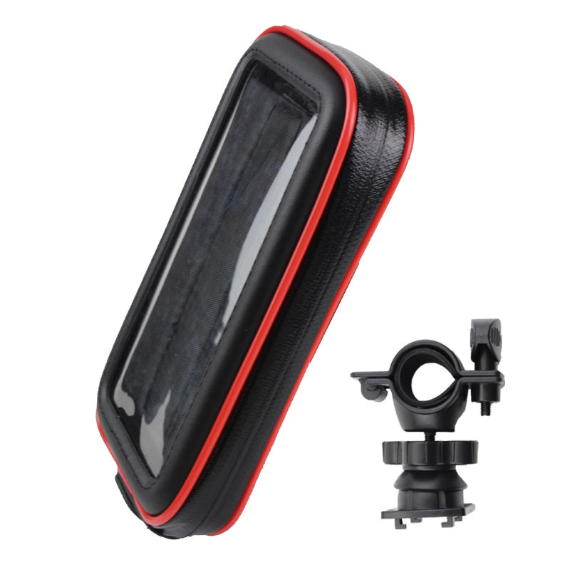 Rainproof TPU Touch Screen Cell Bike Phone Bag Holder Cycling Handlebar Bags Frame Pouch Case