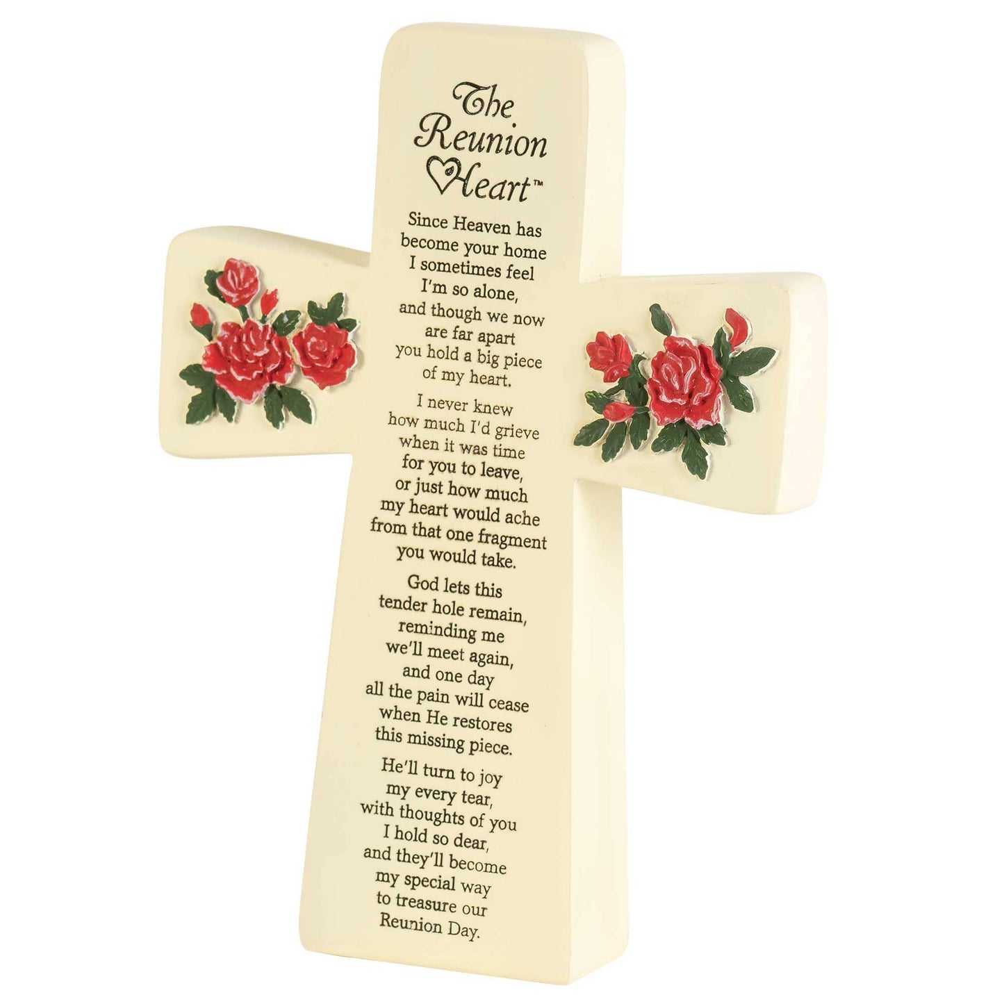 Dicksons - 🍗THE REUNION HEART RESIN TABLETOP CROSS