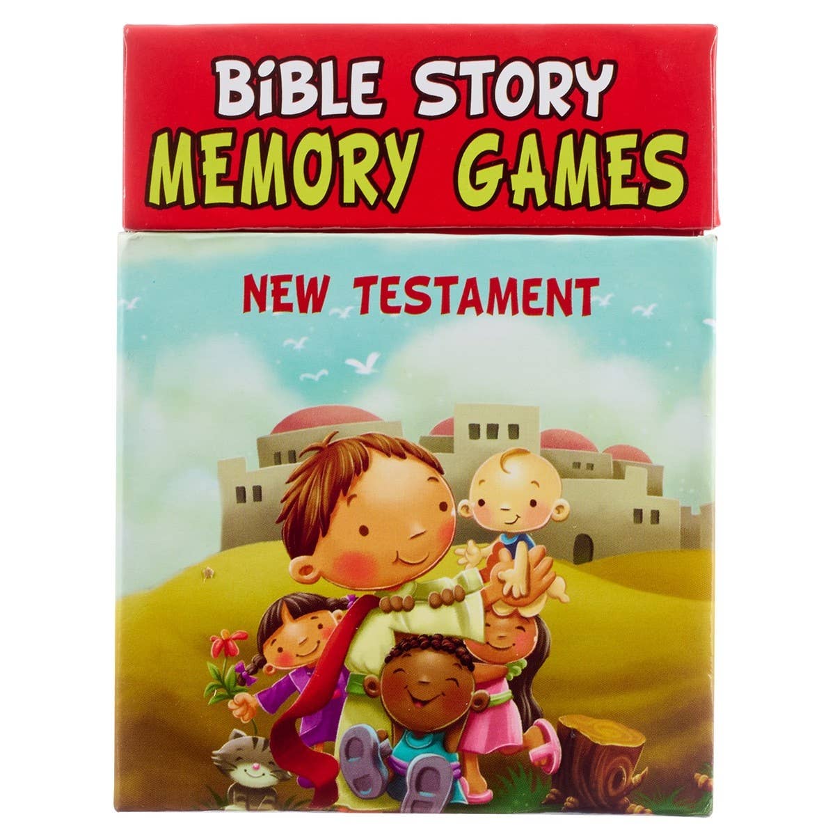 Christian Art Gifts - Card Box Bible Story Memory Games New Testament