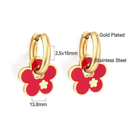 All-match Plum Earrings For Women