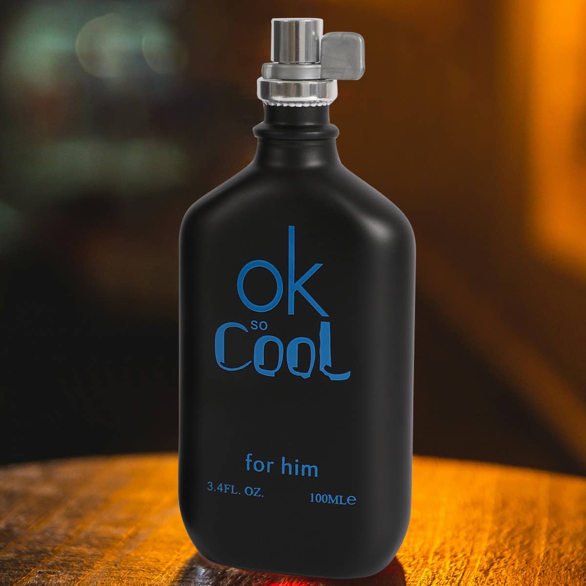 MYS Wholesale Inc - Ok So Cool Black Spray Cologne Eau de Toilette For Him
