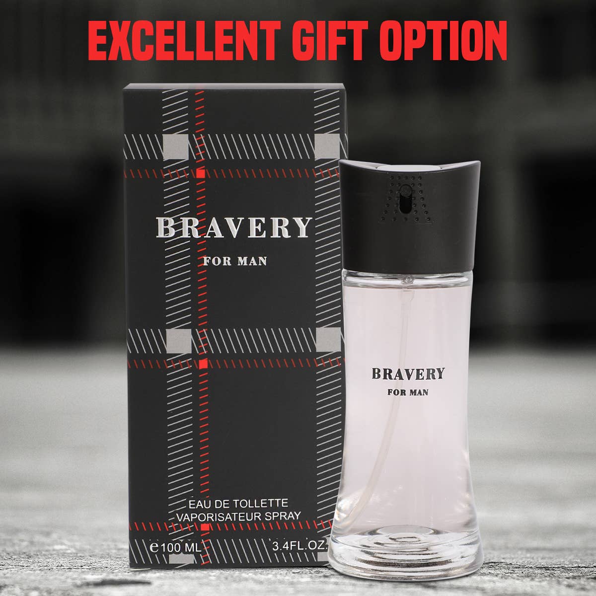 MYS Wholesale Inc - Bravery Spray Cologne Eau De Toilette For Men