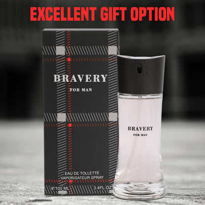 MYS Wholesale Inc - Bravery Spray Cologne Eau De Toilette For Men