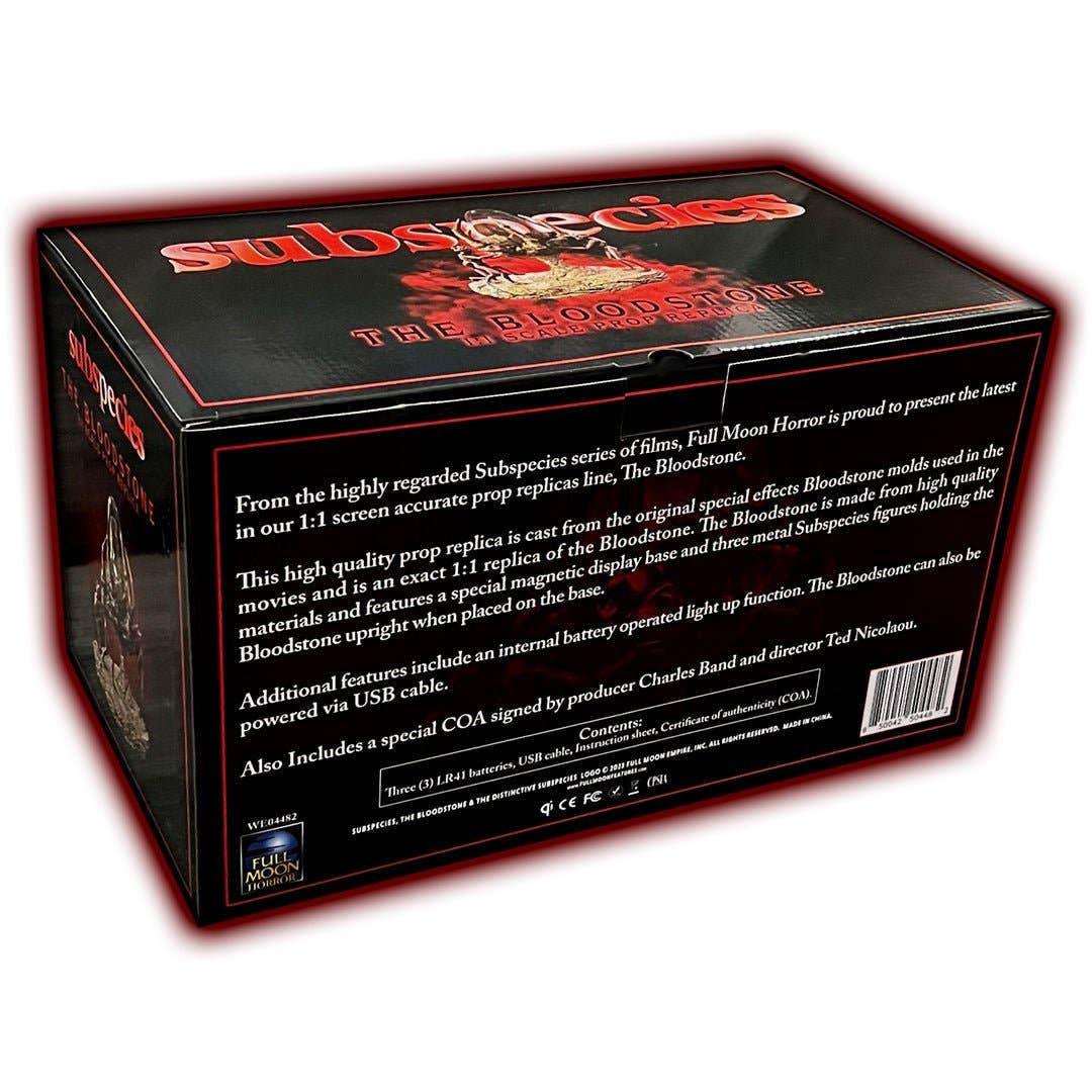 Full Moon Features - Subspecies: The Bloodstone - 1:1 Scale Prop Replica