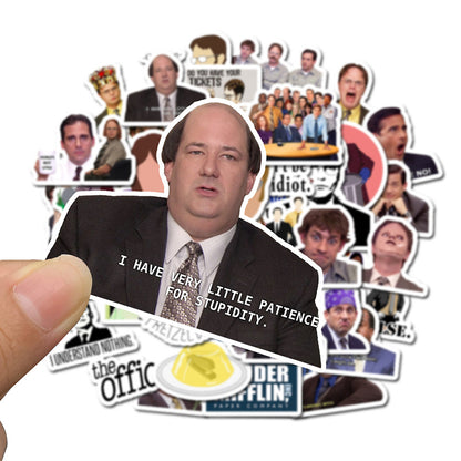 50 Pcs TV Show Office Sticker