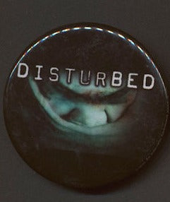 Pair of Licensed "Disturbed" Pinbacks from 2000