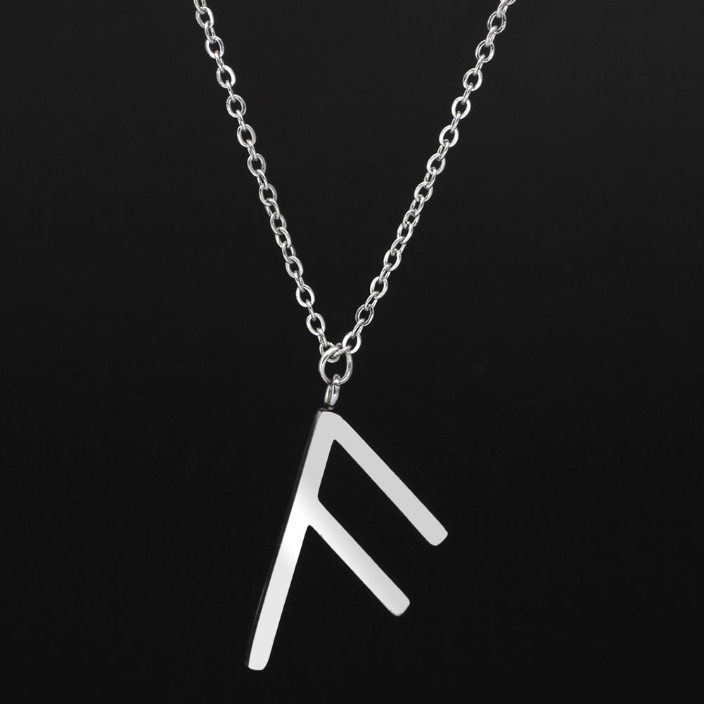 Special-interest Design Creative 24 Rune Necklace