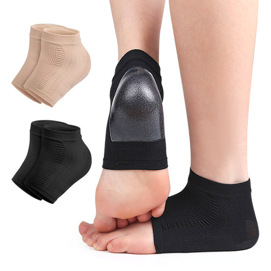 Soft Anti-wear Anti-dry Half Socks Heel Cover