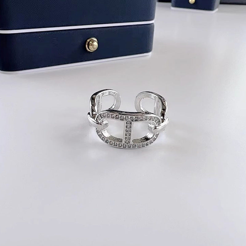 Pig Nose Fashion Personality Ring Female