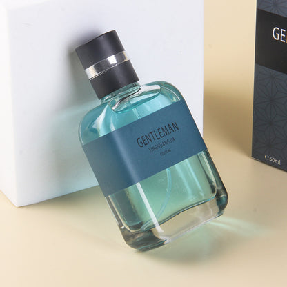 Green Quiet Warm Style Cologne Men's Perfume Blue Long-lasting Light Perfume